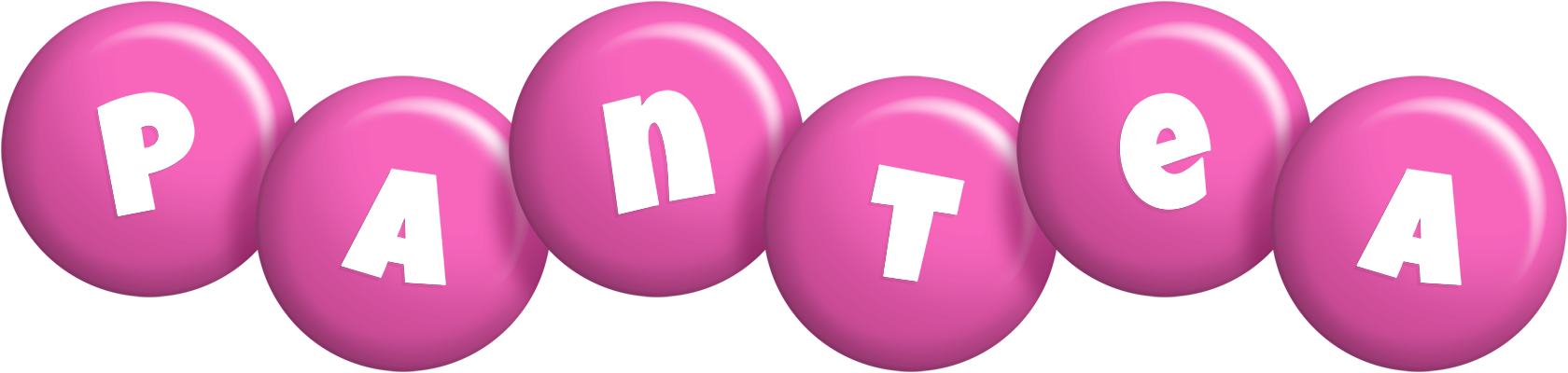 Pantea candy-pink logo
