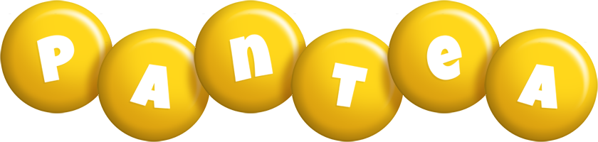 Pantea candy-yellow logo