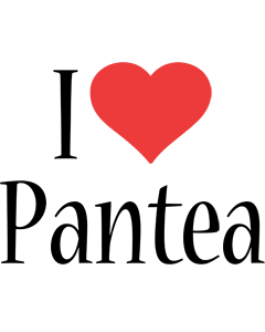 Pantea i-love logo