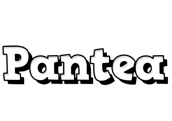 Pantea snowing logo