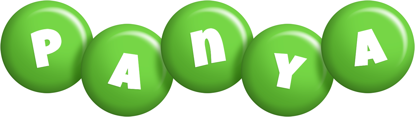 Panya candy-green logo