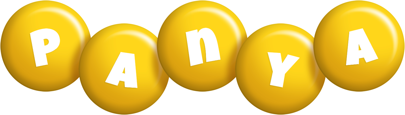 Panya candy-yellow logo