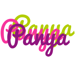 Panya flowers logo