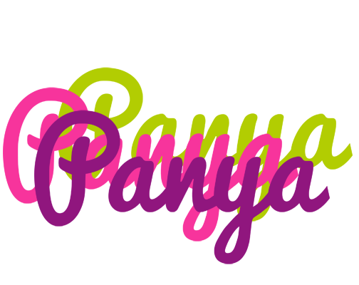 Panya flowers logo
