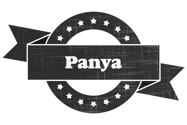 Panya grunge logo