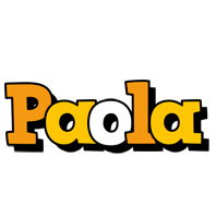Paola cartoon logo
