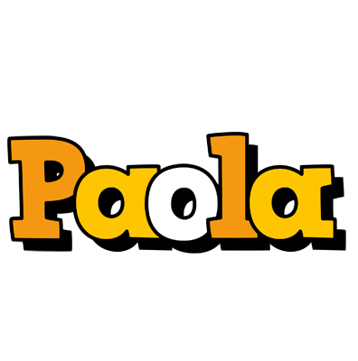 Paola cartoon logo