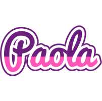 Paola cheerful logo