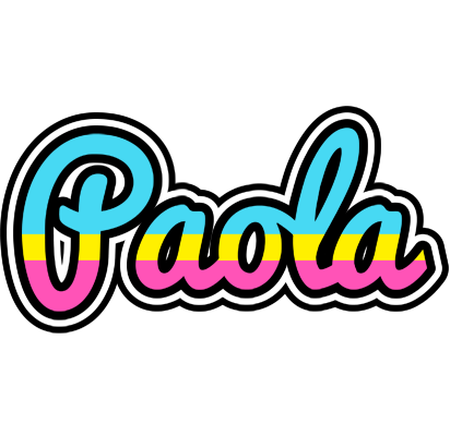 Paola circus logo