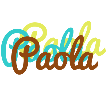 Paola cupcake logo