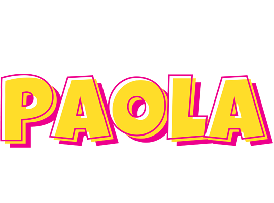 Paola kaboom logo