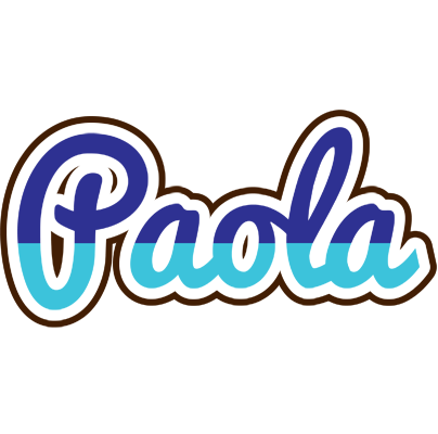 Paola raining logo