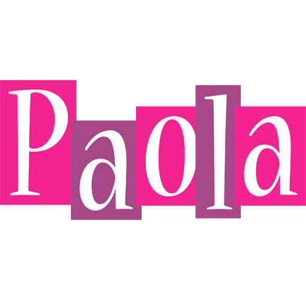 Paola whine logo