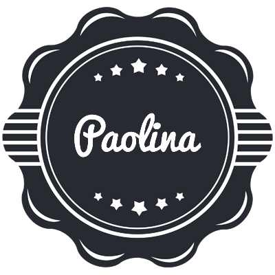 Paolina badge logo