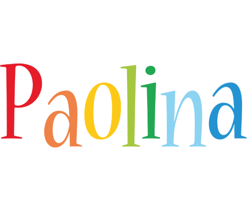 Paolina birthday logo