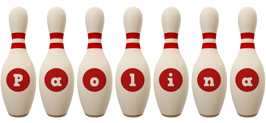 Paolina bowling-pin logo