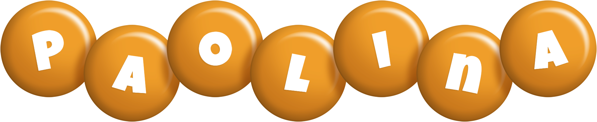 Paolina candy-orange logo