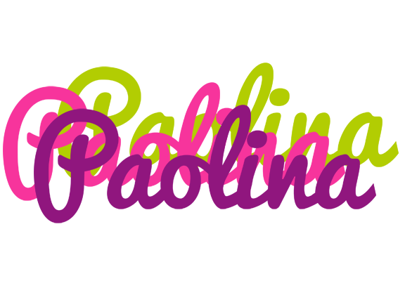 Paolina flowers logo
