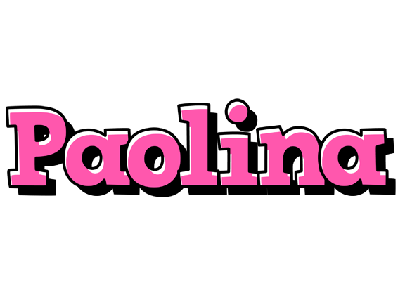 Paolina girlish logo