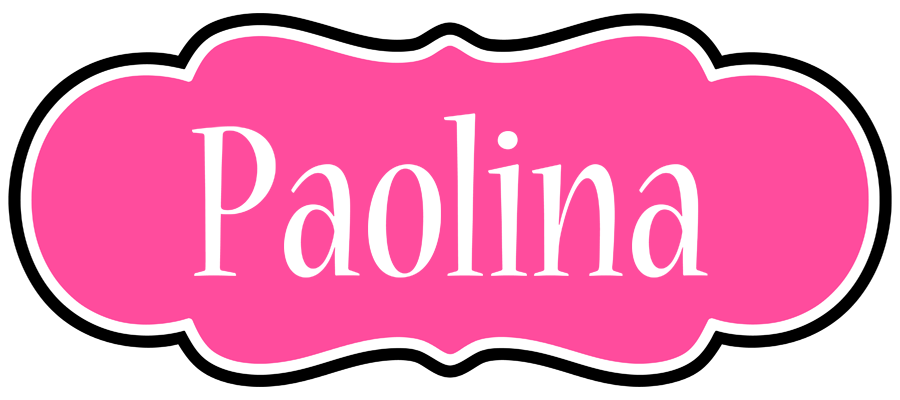 Paolina invitation logo