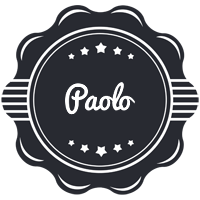 Paolo badge logo