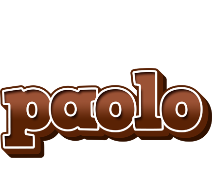 Paolo brownie logo