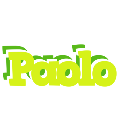 Paolo citrus logo