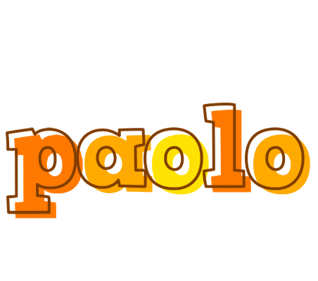 Paolo desert logo