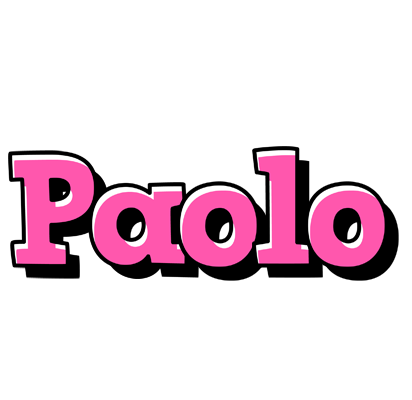 Paolo girlish logo