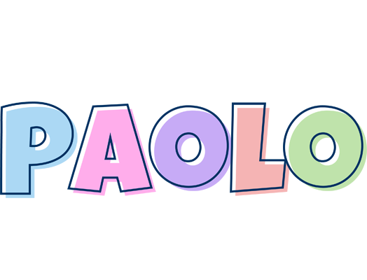 Paolo pastel logo