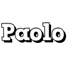 Paolo snowing logo