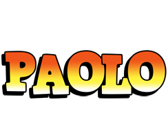 Paolo sunset logo