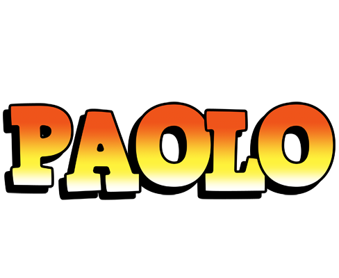 Paolo sunset logo