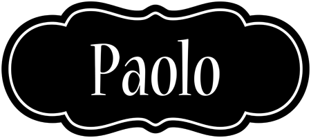 Paolo welcome logo