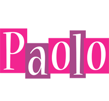 Paolo whine logo