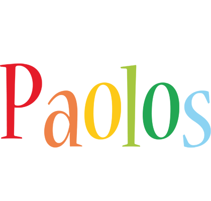 Paolos birthday logo