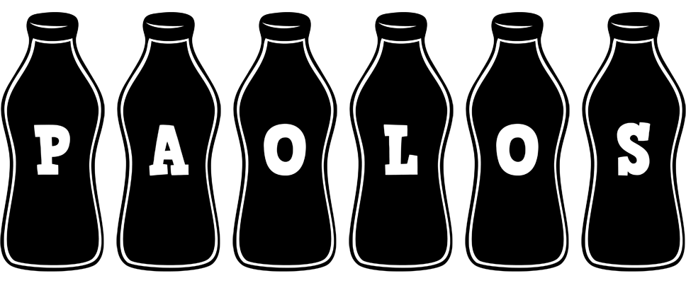 Paolos bottle logo