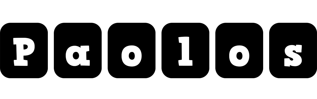 Paolos box logo