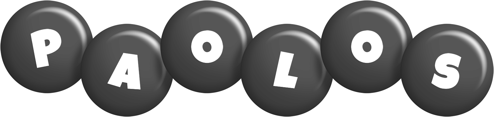 Paolos candy-black logo