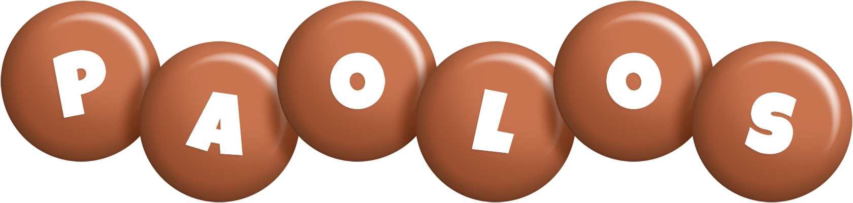 Paolos candy-brown logo