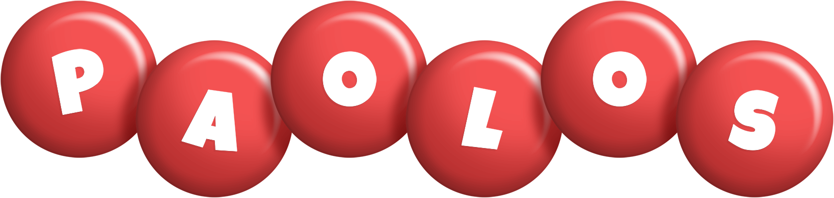 Paolos candy-red logo