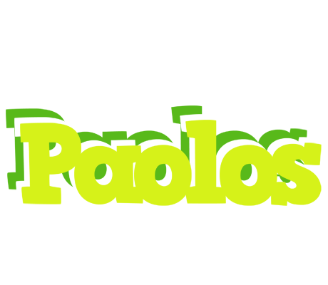 Paolos citrus logo