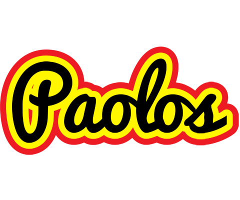 Paolos flaming logo