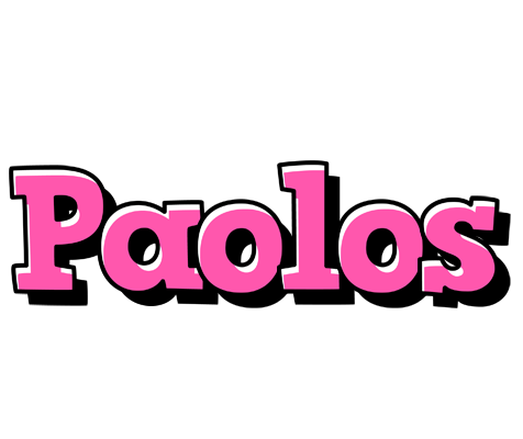 Paolos girlish logo