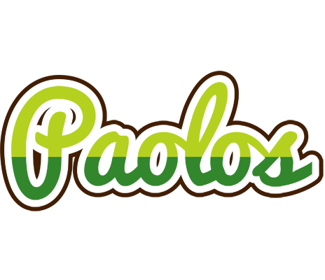 Paolos golfing logo
