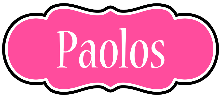 Paolos invitation logo