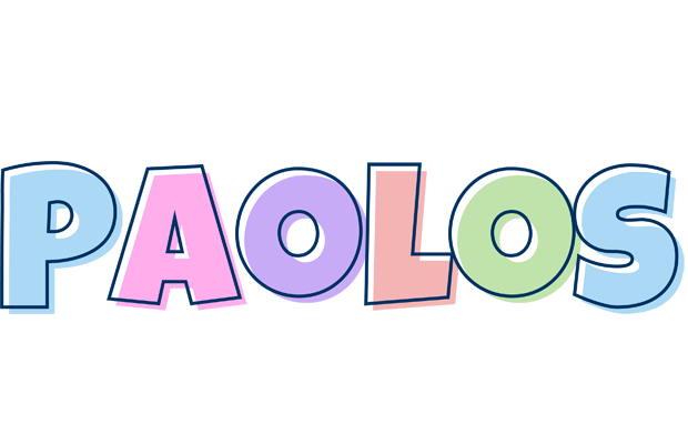 Paolos pastel logo