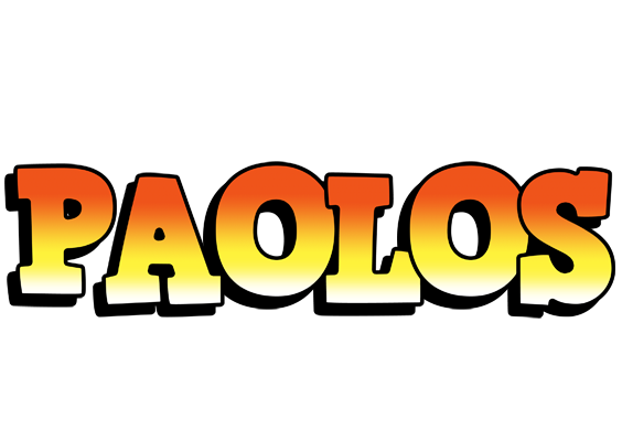 Paolos sunset logo