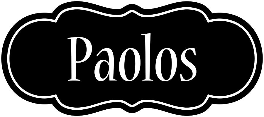 Paolos welcome logo