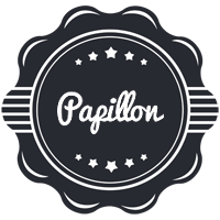 Papillon badge logo